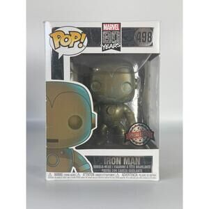 Funko Pop Marvel 80 Years Iron Man Target Exclusive #498(special edition)